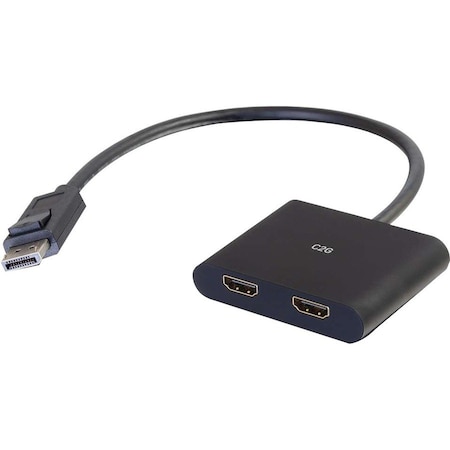 C2G DISPLAYPORT TO HDMI MONITOR SPLITTER - 2 PORT 4K HDMI MST HUB 54293