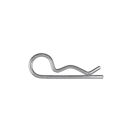 Auveco Hairpin Cotter 1/8in-125 Wire - Zinc, 25PK 10395