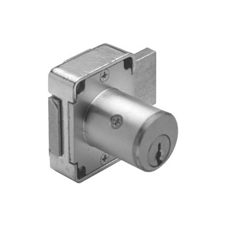 Olympus Lock 7/8in Door Deadbolt Lock, Keyed Different, 606/US4 Satin Brass 500DR-US4-78KD