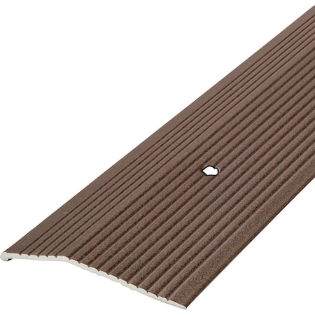 M-D Building Products Building Products 2'' X 36'' Forest Brown Aluminum Carpet Trim with Screw Nails 43365