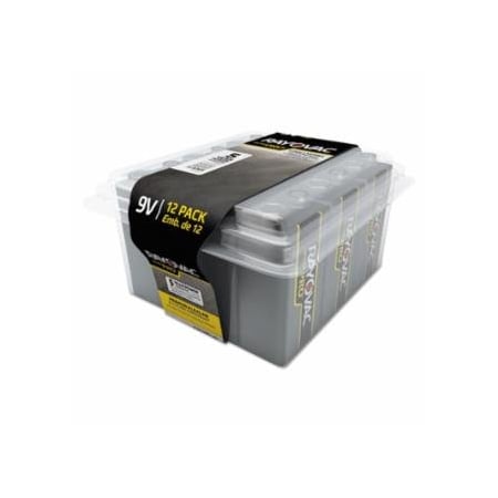 Rayovac Ultra Pro Alkaline Reclosable Batteries, 9 V, 12PK 620-AL9V-12PPJ