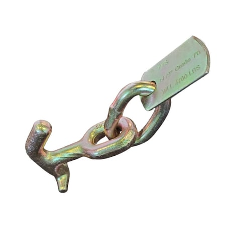 Tie 4 Safe G70 TJ Combo Cluster Hook Towing Tie-Down. WLL: 4,700 LBS FH16-TJC-1
