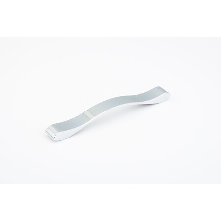 Schaub 192mm Center to Center Wave Cabinet Pull Polished Chrome Finish 244-192-26