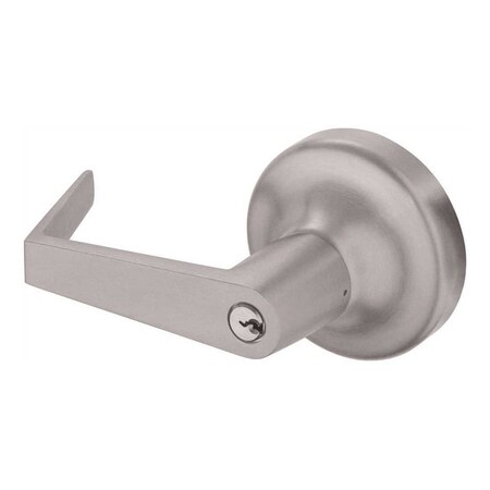 Yale Commercial Classroom Satin Chrome Exit Device Lever Handle Outside Trim Aluminum AU446F x 2802 x 689