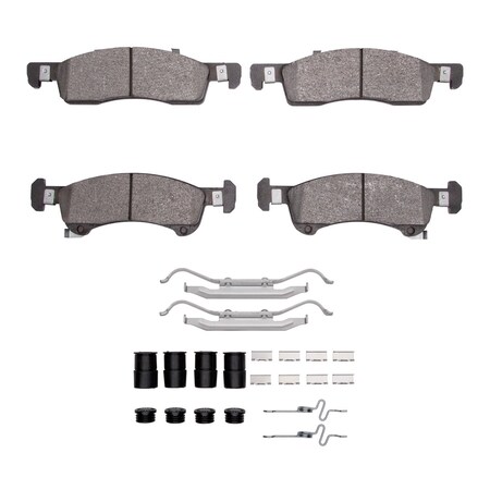 Dfc Heavy Duty Disc Brake Pad Set,  1214-0934-01