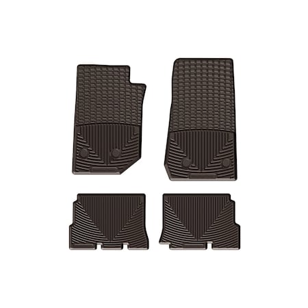 Weathertech Cocoa, Front and Rear All Weather Floor Mats W321CO-W322CO