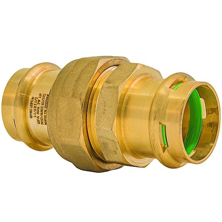 Quickfitting Surepress Strt, Brass, Press-fit 1 1/2", 1 1/2" SPWU55R