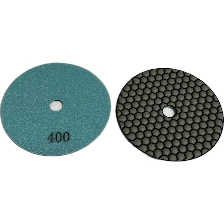 Vantage Product Honey Comb Dry Polishing Pad, Concrete Finishing, 7'' R-FB7HC0400