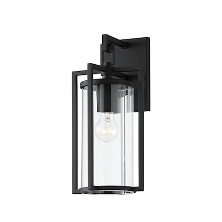 Troy Lighting Percy 1 Light Wall Sconce 7.25 In. Textured Black B1141-TBK