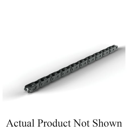 Hkk Chain HKK Riv Straight Side Bar Conveyor chain, 100 ft OAL, 5/8 P, .4 Dia x 3/8 W, .08 THK Plate, AS RCC50R1C