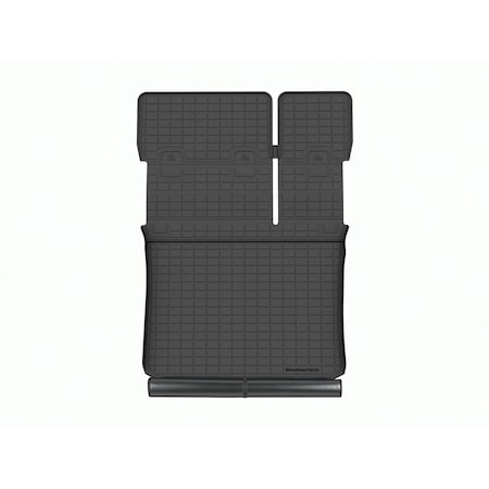 Weathertech Black, Seatback Cargo Liners HP With Bumper Protector 401502IMSK