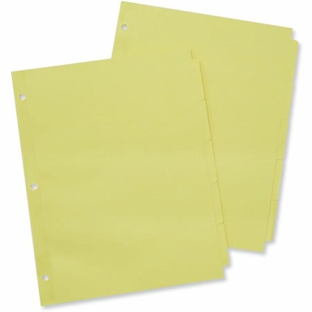 Universal Economy Tab Dividers, 5-Tab, Letter, Buff, 36 Sets/Box UNV20836***