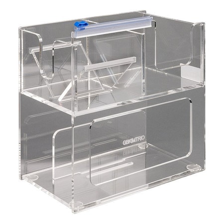 Poltex Lab Supplies Organizer, Clear, 11 in L GBKIMTRIO