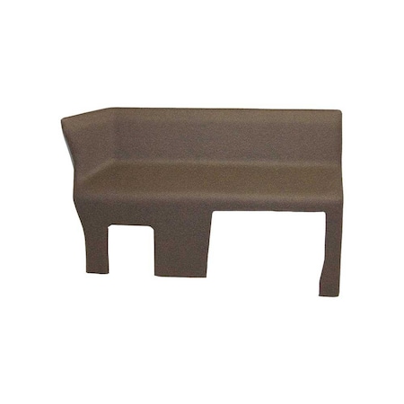 K&M Mfg Rear Panel for John Deere 8000(T)-8010(T)-8020(T) Late Model Tractors Multi-Brown Vinyl 4221