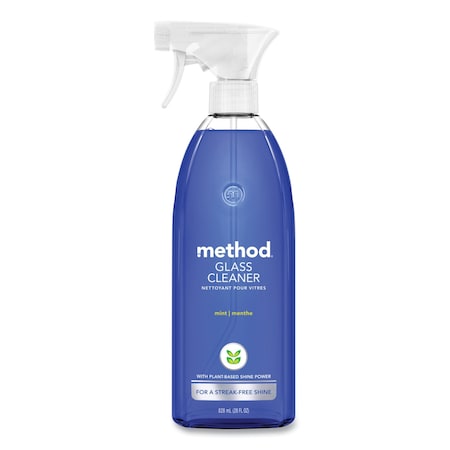 Method Glass and Surface Cleaner, Mint, 28 oz Spray Bottle 336866