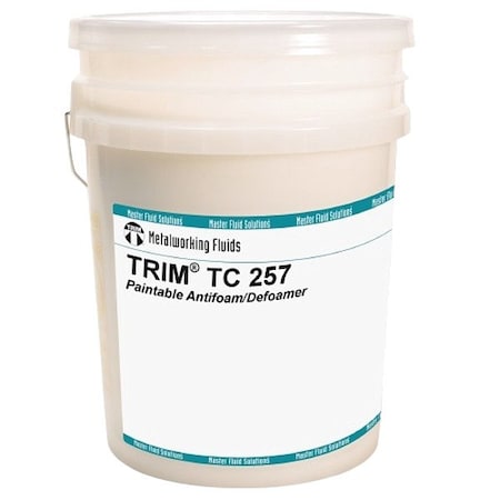Trim Paintable Defoamer, TRIM TC 257, 5 gal, Pail, White TC257-5G