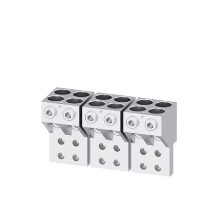 Siemens circular conduc. terminal TA5.3 4 x 150&300 mmsqrd for 4 cables 3 units 3VA9603-0JJ45