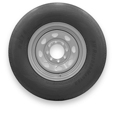 Rubbermaster - Steel Master ST235/85R16 10 Ply 8 On 6.5 Bolt, Silver Wheel Assemblies 599580SIL