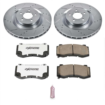 Powerstop FRONT STREET WARRIOR BRAKE KIT K4695-26