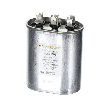 Diversitech 30+5 MFD 370V OVAL TOCD305