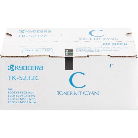 Kyocera High Yield Cyan Toner Cartridge 2.2K 1T02R9CUS0 TK5232C