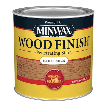Minwax Wood Stain, 0.5 pt, Red Chestnut 223204444