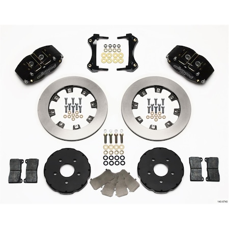 Wilwood 11.75 in. Dynapro Radial Front Kit for Race Mini Cooper with 15 in. Wheels 140-8740