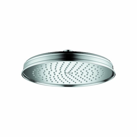 Axor Montreux Showerhead 180 1-Jet, 2.5 gpm in Chrome 28715001