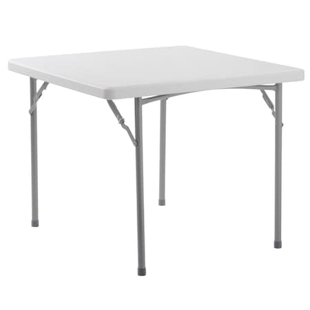 Betterbeds 36 x 36 in. Square Heavy Duty Folding Table, Speckled Gray BE2623789