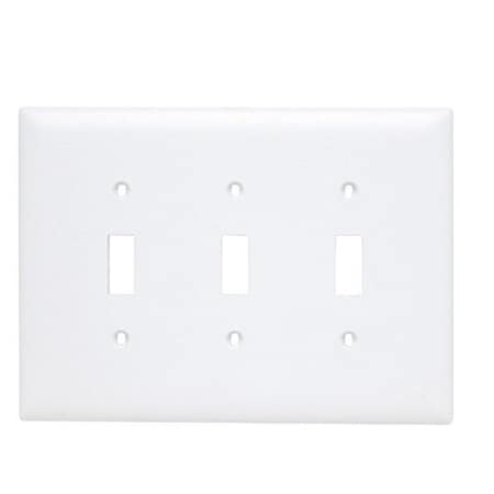 Legrand Wall Plate, Toggle, Brown, Nylon TPJ3W