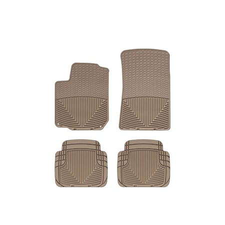 Weathertech Tan, Front and Rear All Weather Floor Mats W31TN-W50TN