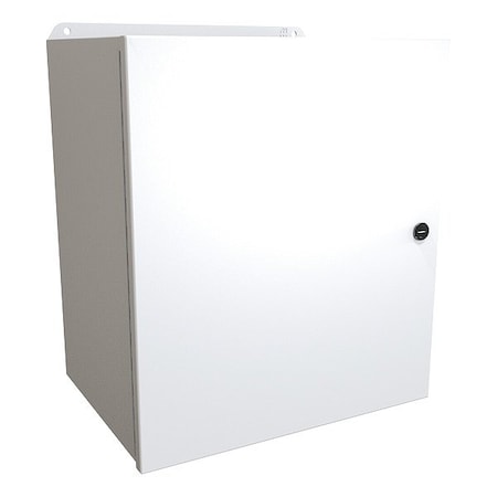 Hammond Latches Electrical Enclosure, 16 in H, 10 in D, 14 in W, 12, 13, 3R, 4, Steel EJ161410LG