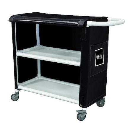 Royal Basket Trucks Linen  Cart, 600 lb Capac., 32" L G32-KKX-2VA-3ULN