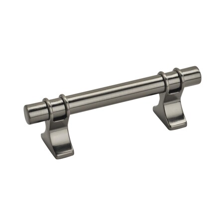 Amerock Davenport 3 in 76 mm Center-to-Center Gunmetal Cabinet Pull BP36600GM