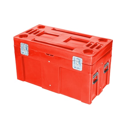 Myton Industries Bulk Ship Container, 10 cubic ft., 650lb. capacity, RED SC-4524-1 RED