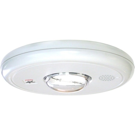 Edwards Signaling Horn Strobe, Plastic, White, 4 In EGC-HDVMH