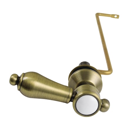 Kingston Brass Side Mount Toilet Tank Lever, Antique Brass KTBALS3