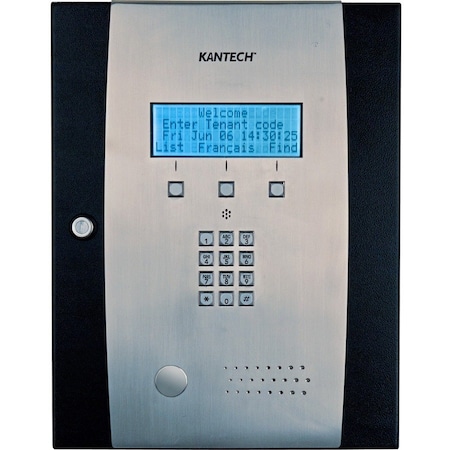 Kantech Access Phone System, 4 Lines, 11-1/2" H KTES-US