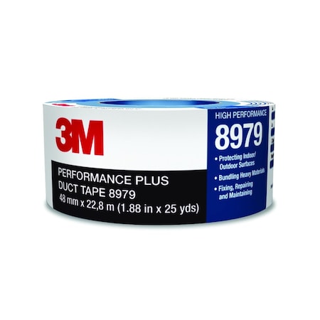 3M Duct Tape, Blue, 24-7/8 yd L, 2 in W 8979