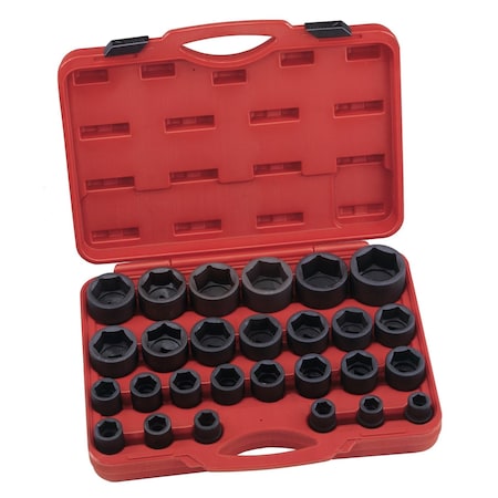 Genius Tools 27 PCS SAE Impact Socket Set IS-627S