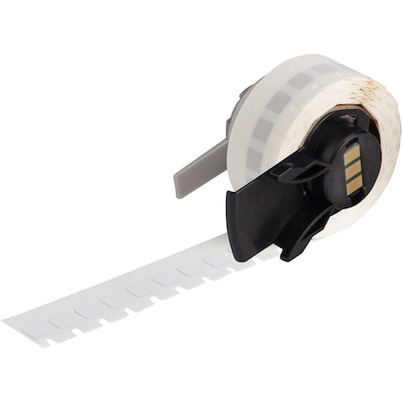 Brady Pre-Cut Label Stock Roll, White, Gloss M6-1-768