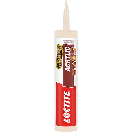Osi - Henkel / Polyseamseal 10 Oz Loctite 1507598 Almond Polyseamseal Siliconized Acrylic Caulk 1507597