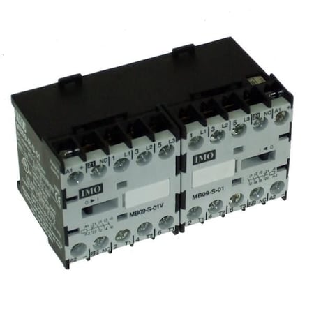 Imo Automation MINI CONTACTOR 9AMPS, 4kW REVERSING PAIR, 110Vac MB09-R-S-01110