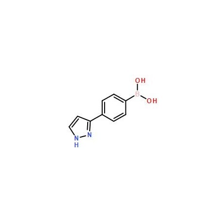 Ak Scientific [4-(1H-Pyrazol-5-yl)phenyl]boronic acid (100mg), CAS 1226849-25-7 2541AD-100mg