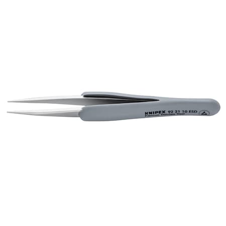 Knipex Precision Tweezers, 5 1/4 92 21 10 ESD