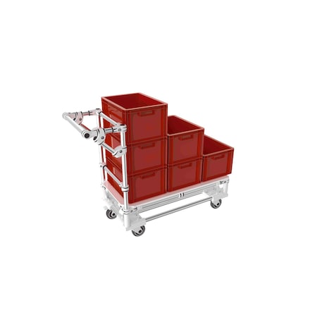 Trilogiq Push Cart With Horizontal Hand Bar. 19394-03
