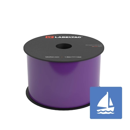 Labeltac Marine Supply 3in x 150ft LT4/Pro X, Purple LT309MN