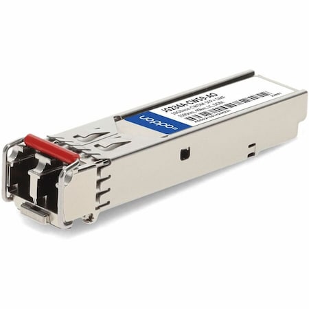 Add-On HP JG234A-CW59 COMPATIBLE TAA COMPLIANT 10GBASE-CWDM SFP+ TRANSCEIVER SMF JG234A-CW59-AO