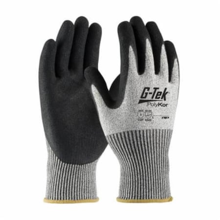 G-Tek Cut Level A4 , Double Dipped , Nitrile , MicroSurface , L 16-350/L