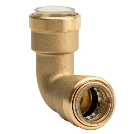 Quickfitting Elbow, Brass, Push-Fit7/8", Push-Fit7/8" HV-SE-0875